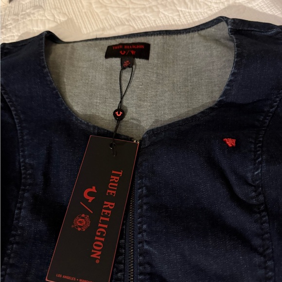 True Religion Indigo Denim Dress - Picture 2 of 4